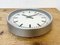 Vintage Grey Electric Station Wall Clock from Nedklok, 1990s, Image 14