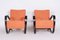 Art Deco Model H-269 Armchairs attributed to Jindřich Halabala for Up Závody, 1930s, Set of 2, Image 9