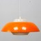 Lámpara de techo Pop en naranja, años 60, Imagen 5