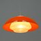 Orange Pop Deckenlampe, 1960er 2