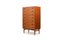 Cassettiera Tallboy in teak di Omann Jun. 1960s, Immagine 3