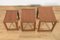 Tavolini ad incastro Mid-Century in teak, Regno Unito, anni '60, set di 3, Immagine 8