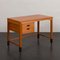 Small Danish Teak Desk with Black Handles and Feet from Nipu Mobler, 1970s 1