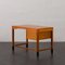Small Danish Teak Desk with Black Handles and Feet from Nipu Mobler, 1970s 10