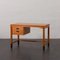 Small Danish Teak Desk with Black Handles and Feet from Nipu Mobler, 1970s, Image 6
