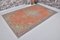 Orange Handmade Oushak Floor Rug, 1960s 1