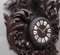 19th Century French Carved Oak Wall Clock, 1880s 6