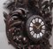19th Century French Carved Oak Wall Clock, 1880s, Image 6