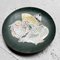 Mid-Century Ceramic Lovebirds Plate, Japan, 1970s 3