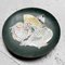 Mid-Century Ceramic Lovebirds Plate, Japan, 1970s, Image 3