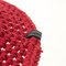 Kleine rote Layers Handmade Crochet Lampe von Com Raiz 9