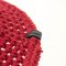 Small Red Layers Handmade Crochet Lamp by Com Raiz 9