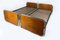 Bauhaus Oak & Tubular Steel Beds, 1940s, Set of 2 9
