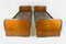Bauhaus Oak & Tubular Steel Beds, 1940s, Set of 2, Image 1