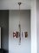 Space Age Modern Silver Chromed Hanging Light attributed to Gaetano Sciolari, 1970s 4