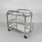 Art Deco Chrome-Plated Serving Trolley, 1920s 34