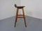 Model 61 Bar Stool in Teak and Rosewood by Erik Buch for O.D. Møbler, 1960s 9