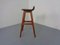 Model 61 Bar Stool in Teak and Rosewood by Erik Buch for O.D. Møbler, 1960s, Image 8