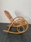 Rocking Chairs Vintage en Bambou, 1960s, Set de 2 3