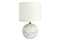 Vintage Table Light in White Marble 1