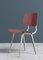 Marron Revolt Chairs by Friso Kramer for Ahrend de Cirkel, Set of 4 2