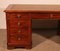 Large Pedestal Desk in Mahogany 2