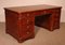 Large Pedestal Desk in Mahogany 6