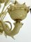 Lampadario vintage in vetro di Murano dorato, anni '50, Immagine 14