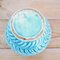 Maceta española de cerámica esmaltada en azul, años 40, Imagen 12