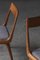 Vintage Danish Boomerang Dining Chairs by Alfred Christensen, 1960, Set of 4 13