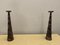 Vintage Spiral Architectural Candlesticks, 1980, Set of 2 7