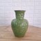 Grün glasierte Keramikvase, 1920er 3