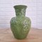 Grün glasierte Keramikvase, 1920er 5