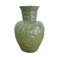Vaso in ceramica smaltata verde, anni '20, Immagine 1