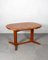 Extendable Oval Dining Table in Teak by E. Valentinsen, 1970 8