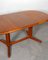 Extendable Oval Dining Table in Teak by E. Valentinsen, 1970 9