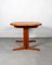 Extendable Oval Dining Table in Teak by E. Valentinsen, 1970 7