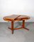 Extendable Oval Dining Table in Teak by E. Valentinsen, 1970 3