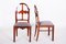 Art Deco Schellack Polierte Armlehnstühle und Stühle aus Nussholz, 1920er, 6er Set 8