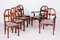 Art Deco Shellac Polished Armchairs and Chairs in Walnut, 1920s, Set of 6, Image 13
