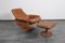 DS50 Tulip Chair with Ottoman from de Sede, 1980s, Set of 2 2