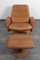 DS50 Tulip Chair with Ottoman from de Sede, 1980s, Set of 2 8