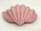 Art Deco Pink Ceramic Shell Bowl, 1930s 4