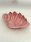 Art Deco Pink Ceramic Shell Bowl, 1930s 8