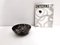 Postmodern Round Portoro Marble Ashtray, 1980s, Image 3