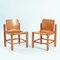 Vintage Brutalist Chairs in Pine and Plywood by Knud Friis & Elmar Moltke Nielsen for Getama, 1970s, Set of 2 1
