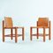 Vintage Brutalist Chairs in Pine and Plywood by Knud Friis & Elmar Moltke Nielsen for Getama, 1970s, Set of 2, Image 2