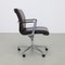 Office Chair in Leather and Aluminium by ICF Italy, 1990s 3