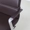 Office Chair in Leather and Aluminium by ICF Italy, 1990s 9