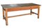 Industrial Hungarian Wooden Kitchen Table, Image 4